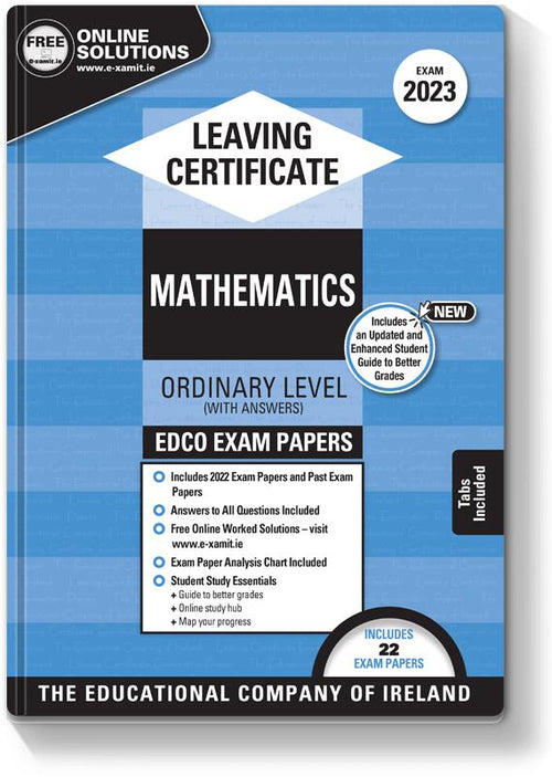 Exam Papers - Leaving Cert - Maths - Ordinary Level - Exam 2023